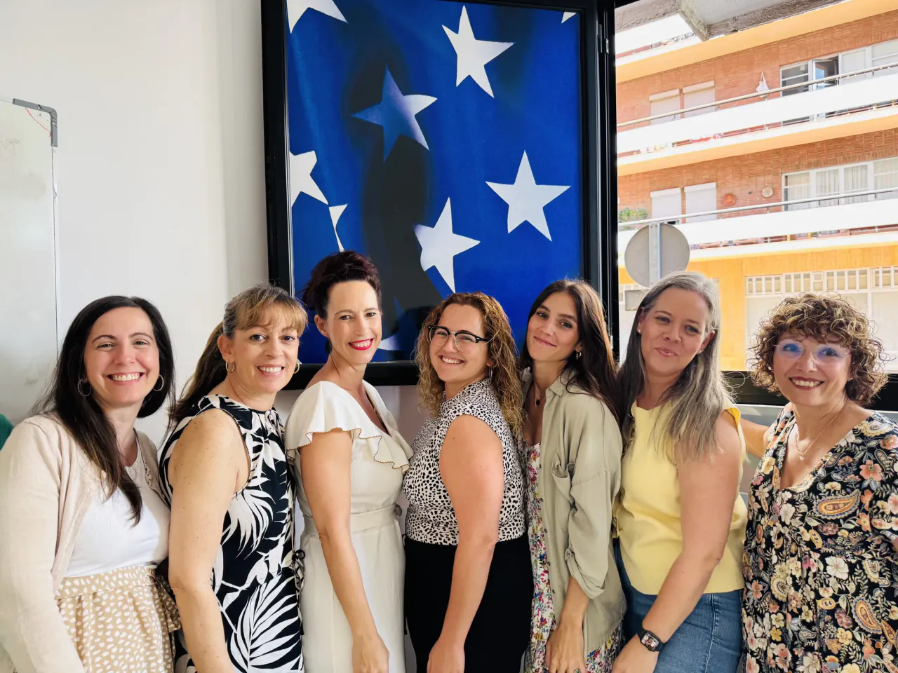 Grupo de profesoras de Covent College