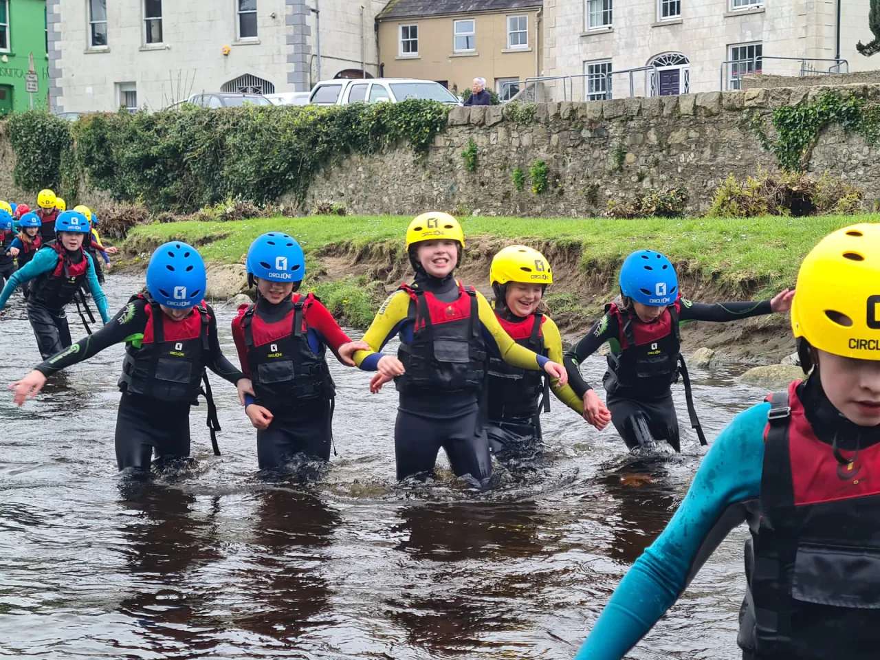 Adventure activity during an immersion trip